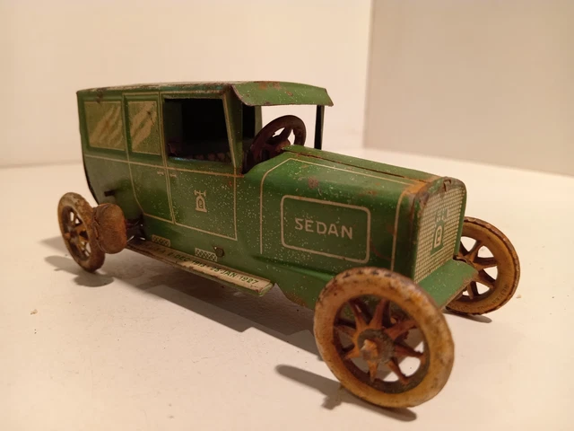 Minialuxe 1/32 – Peugeot 403 Berline – Dessous En Tôle, Grise – état D'occasion