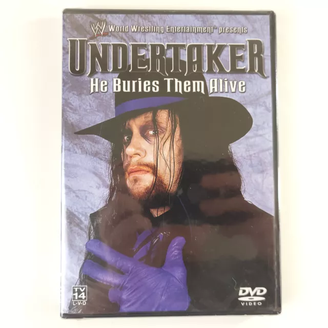 WWE Wrestling Undertaker He Buries Them Alive DVD Video 2003 New Sealed