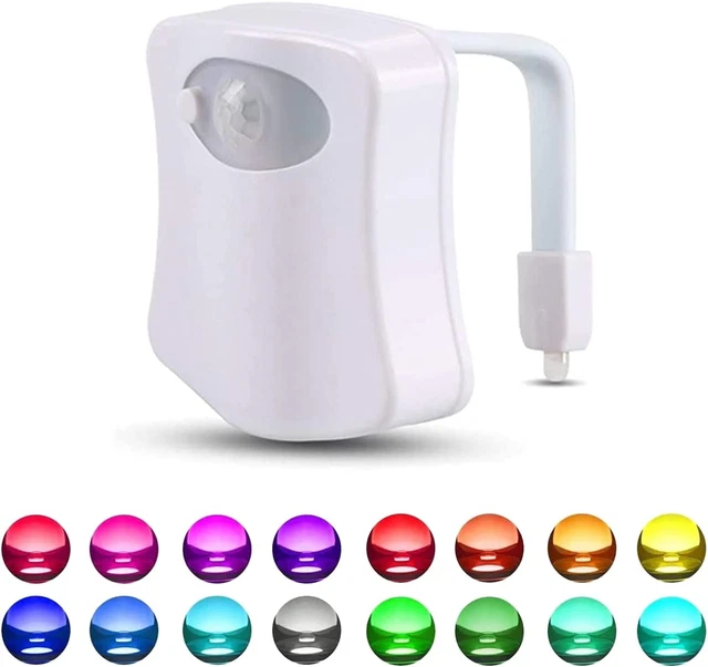 Toliet Night Light Motion Sensor Led Motion Activated Wash (Color Changing)