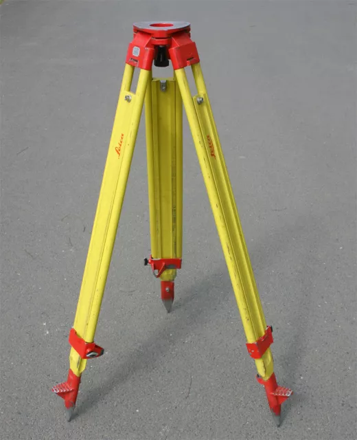 Leica GST120 -9 Stativ tripod Holzstativ Theodolit Total Station Wild ähn GST 20