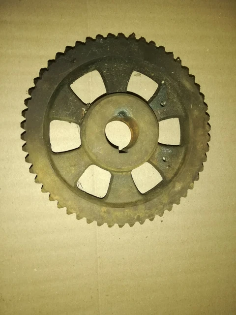 Altes Eisenrad Zahnrad Schneckenzahnrad