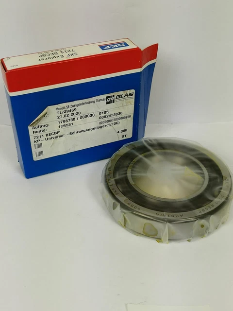 SKF EXPLORER 7211 BECBP NEW Schrägkugellager NEW EUR 65,00 - PicClick DE