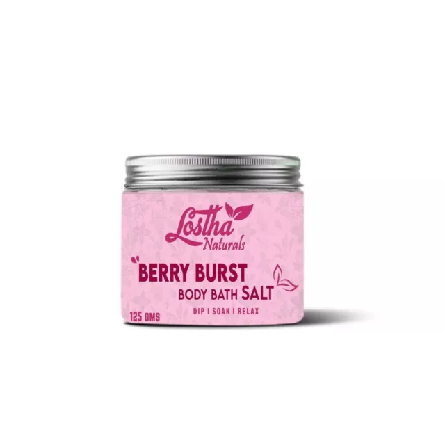 Baño corporal Lostha Naturals Berry Burst sal 125 g envío gratuito a todo el mundo