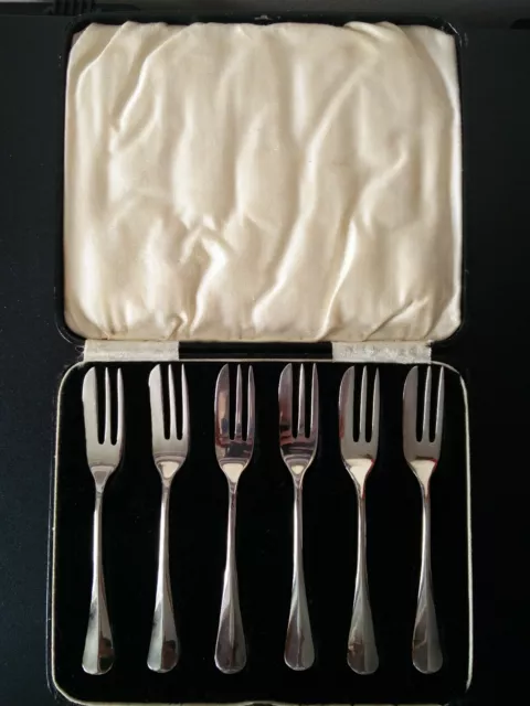 Sterling Silver pastry forks