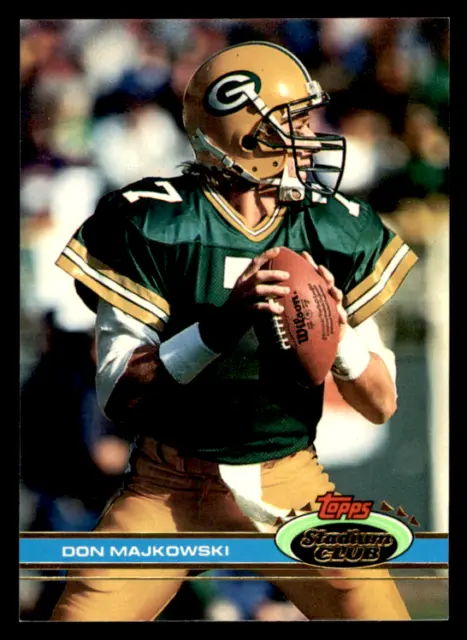 1991 Stadium Club Don Majkowski    #471 Green Bay Packers