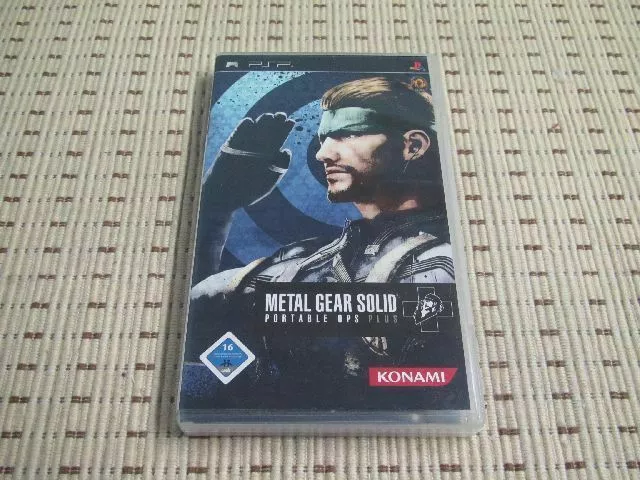 Metal Gear Solid Portable Ops Plus + für Sony PSP *OVP*