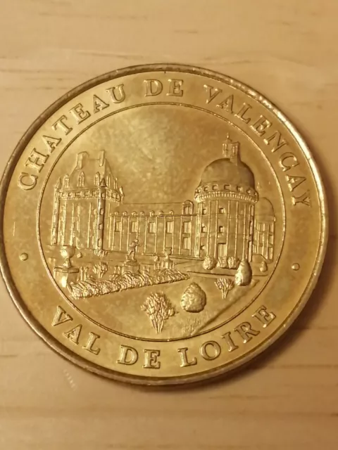 médaille souvenir MDP monnaie de Paris Château de Valencay 2006M