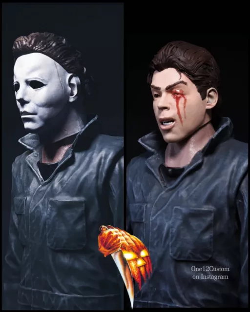 Unmasked Michael Myers 78 Tony Moran Head Sculpt For Scream Greats Tots