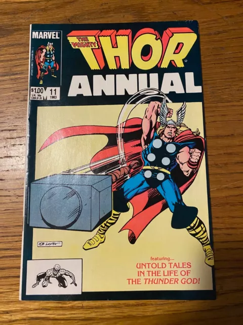 THOR KING-SIZE ANNUAL  #11 Marvel 1983   "The Saga of Thor"