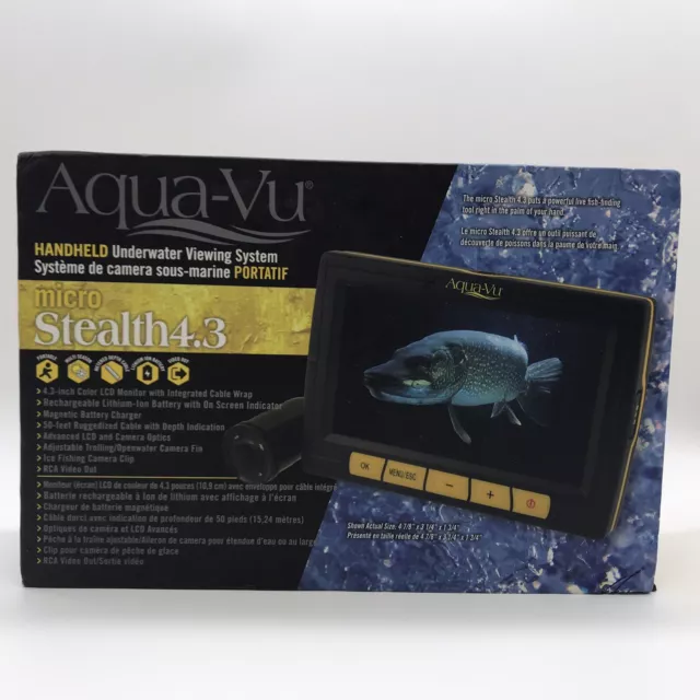 Aqua Vu Micro Stealth 4.3 Underwater Camera Viewing System