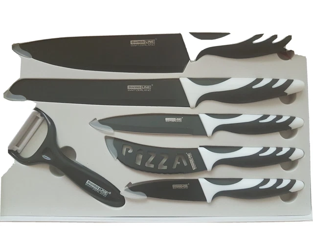 Spannende Swiss Line Messerset Bild