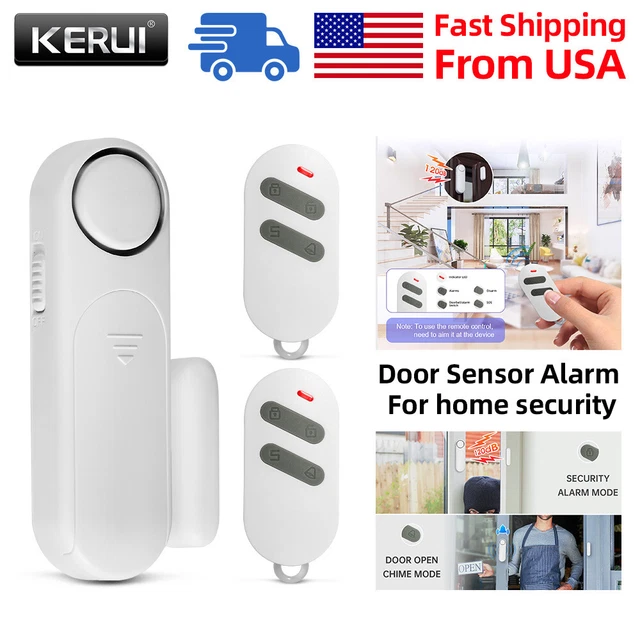 WIRELESS ENTRY DOOR Alarm Motion Sensor Detector Gate Chime Alert