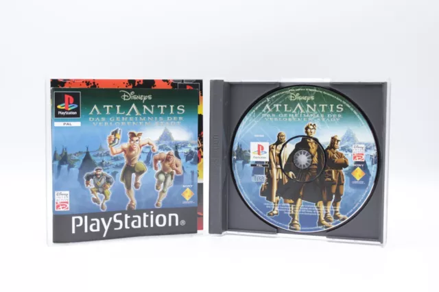 Atlantis Das Geheimnis Der Verlorenen Stadt  PS1  Playstation 1