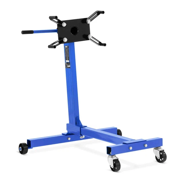 Support Moteur Professionnel Sur Roulette Rotatif 450 kg Garage Et Particuliers
