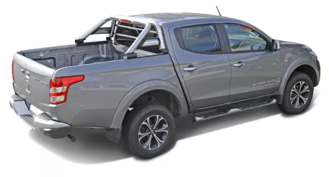 Fahrzeugspezifischer Überrollbügel für Fiat Fullback (15-) Edelstahl Ladefläche