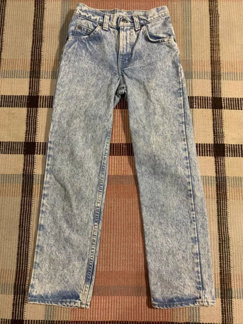 Vintage Levi's Student 506 Stonewashed Jeans Sz 11 Slim USA Made!!! 0350