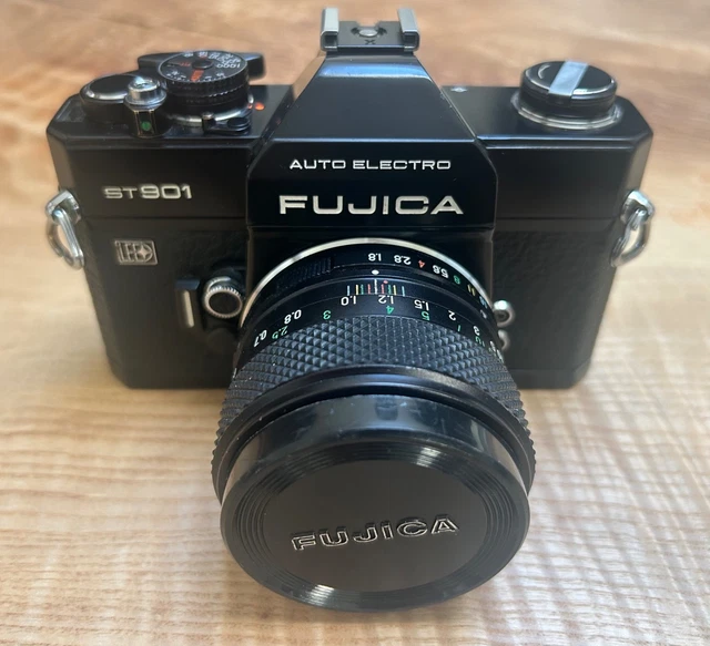 FUJICA ST 901 LED Auto Electro Camera and 55mm Lens