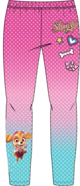 PAW PATROL Kinder Mädchen Leggings Freizeithose lange Hose Skye Gr. 92 - 122