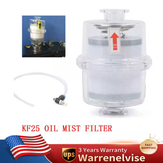 Kf-25 Oil Mist Filter for Vacuum Pump Fume Separator Exhaust Filter KF25