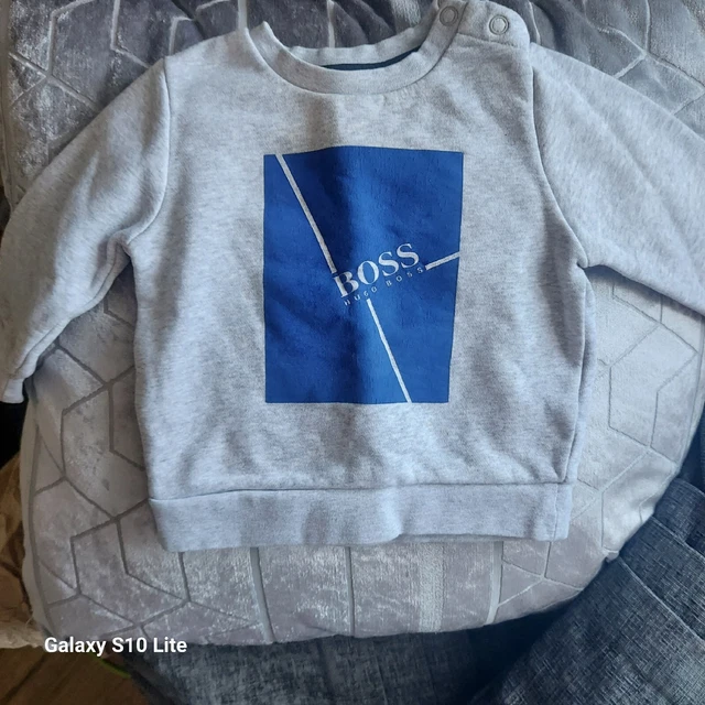 Felpa ragazzo Hugo Boss