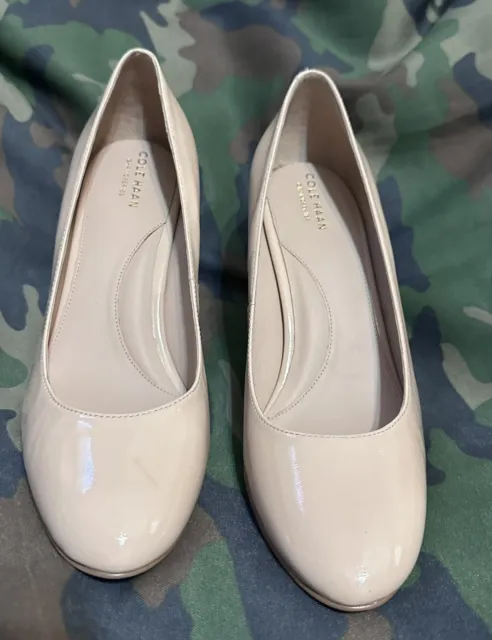 Cole Haan Womens Grand 360 Nude Pumps High Heel Shoes Size 10 1/2 B