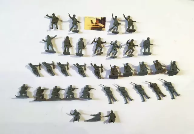 soldatini Toy Soldiers Airfix Russi WWII plastica scala H0 #ivg2