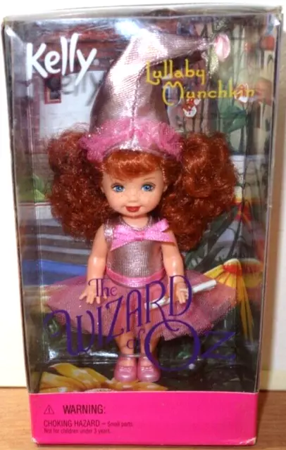 The Wizard Of Oz Barbie Kelly as Lullaby Munchkin Mattel 1999 Damaged Box