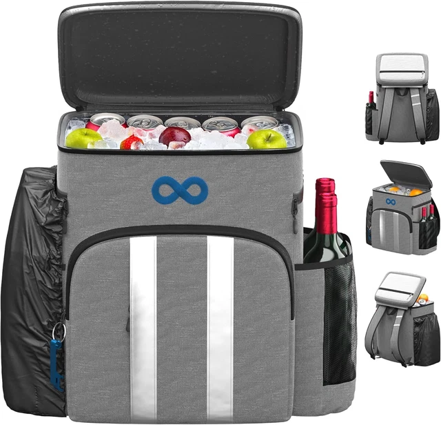Borsa Termica Everlasting Comfort - Grande Zaino Frigo Portabottiglie, Isolante 24h, Impermeabile