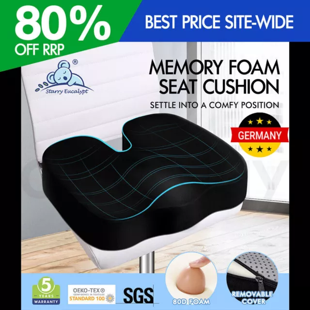 Orthopädisches Sitzkissen, Memory Foam Steißbeinkissen, Ergonomisches Sitzkissen