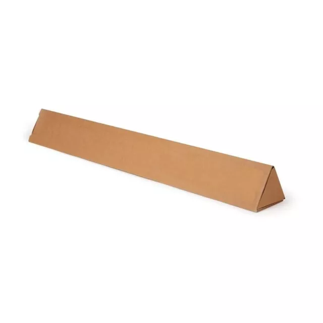 80 LONG TRIANGULAR POSTAL TUBES ECO-FRIENDLY CARDBOARD  6"x6"x 41"