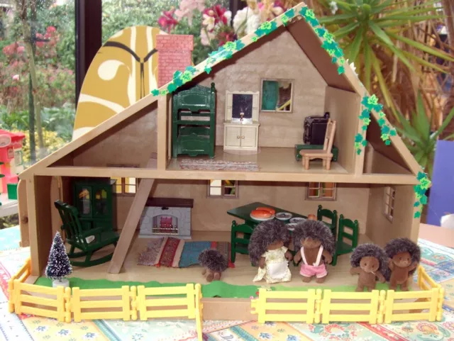 Maison Sylvanian Families vintage Deluxe Country House