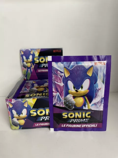 1 o Più BUSTINE SONIC PRIME - STICKER FIGURINE - LE FIGURINE UFFICIALI -DIRAMIX