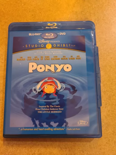 PONYO - A Disney / Studio Ghibli Film (Blu-ray/DVD, 2-Disc Set, 2010