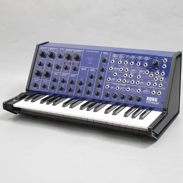 Korg Ms-20 FS Blau Analog Monophon Synthesizer Ausgang