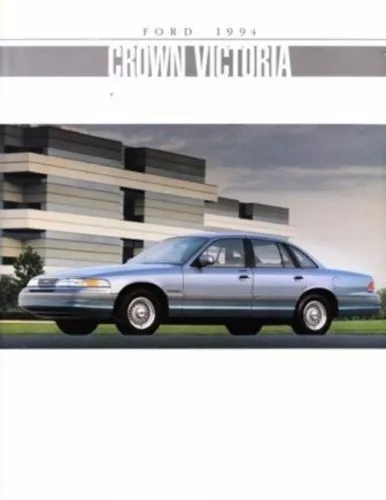 1994 Ford Crown Victoria 16-page Original Car Sales Brochure Catalog - LTD LX