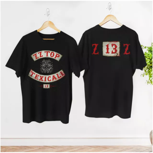 ZZ TOP Music Band Z 13 Z Texicali T-Shirt Black Gift Fans MP147
