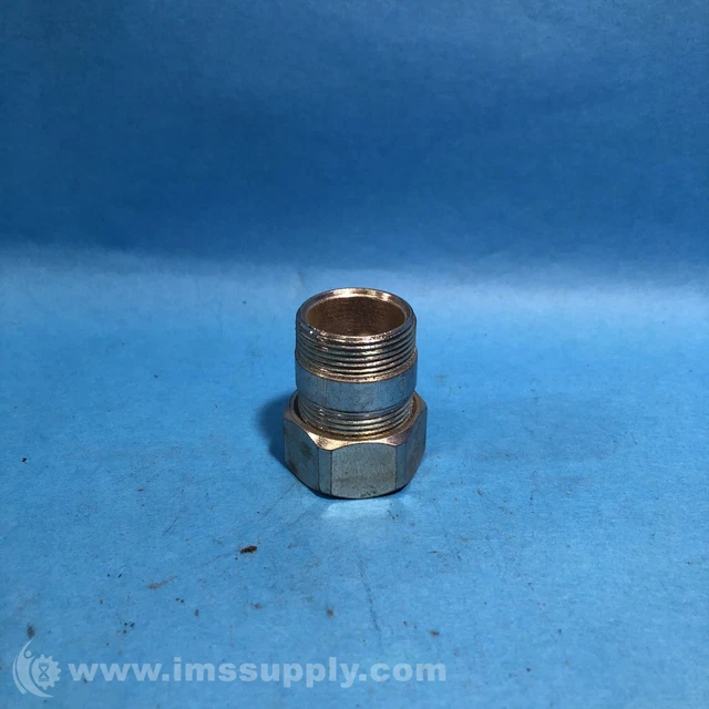 Hose Connector Hub, Male Threaded, 2'' LG USIP