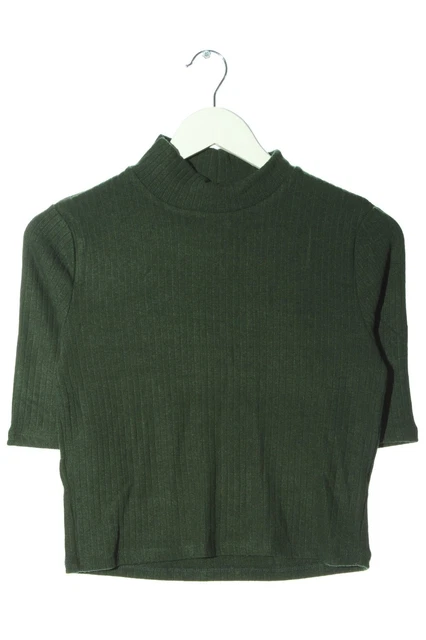 ZARA Pull-over à col roulé Dames Pull T EU 40 vert forêt style décontracté ZARA Pull-over à col roulé Dames Pull T EU 40 vert forêt style décontracté