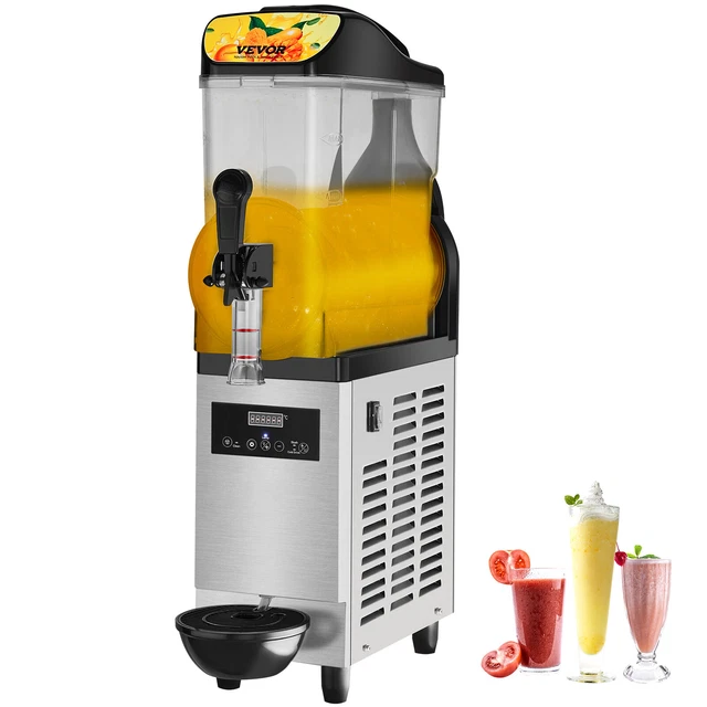 VEVOR Kommerzielle Slusheis Maschine 12L Slusheis Eismaschine Slushgerät 500W VEVOR Kommerzielle Slusheis Maschine 12L Slusheis Eismaschine Slushgerät 500W