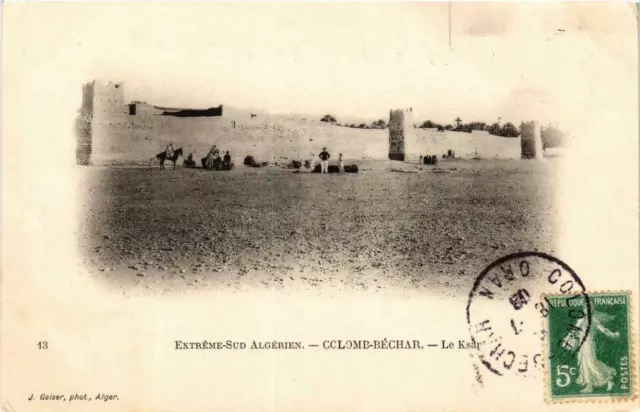 CPA AK Geiser 13 COLOMB-BÉCHAR Le Ksar ALGERIA (757444)