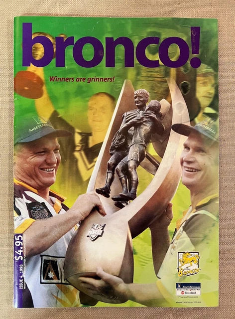 RUGBY LEAGUE NRL Brisbane Broncos magazine 
