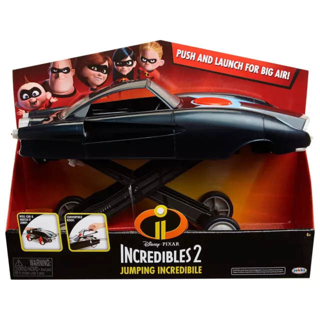 Disney Pixar Incredibles 2 - Jumping Incredible Car PRICE DROP UK seller