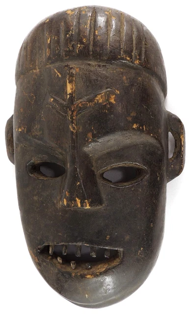 Nyamwezi Toothy Wood Mask Tanzania
