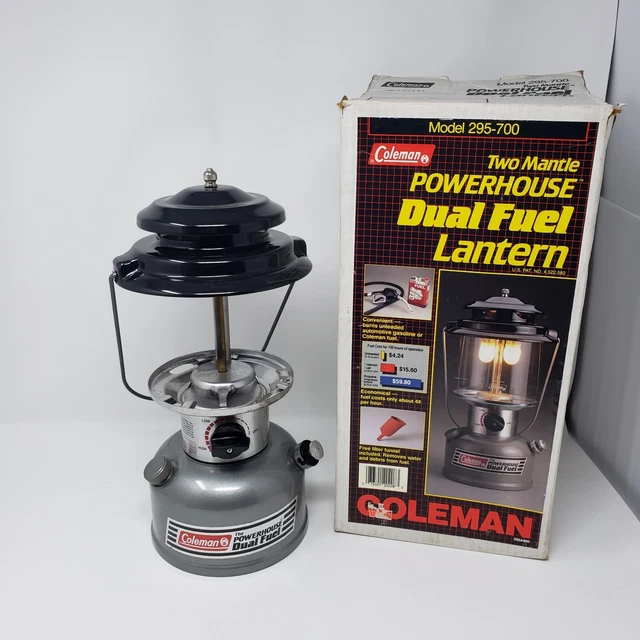 COLEMAN POWERHOUSE DUAL Fuel 2 Mantle Liquid Lantern 295700 35.00