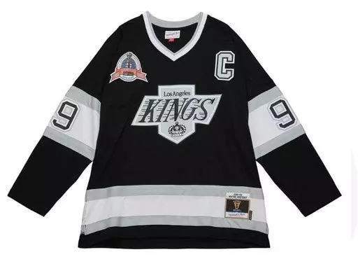 Men's Wayne Gretzky Los Angeles Kings 1992 Black Home Jersey