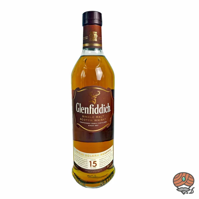 Glenfiddich Solera Reserve Single Malt Scotch Whisky 15 Jahre, alc. 40 Vol.-%- 0