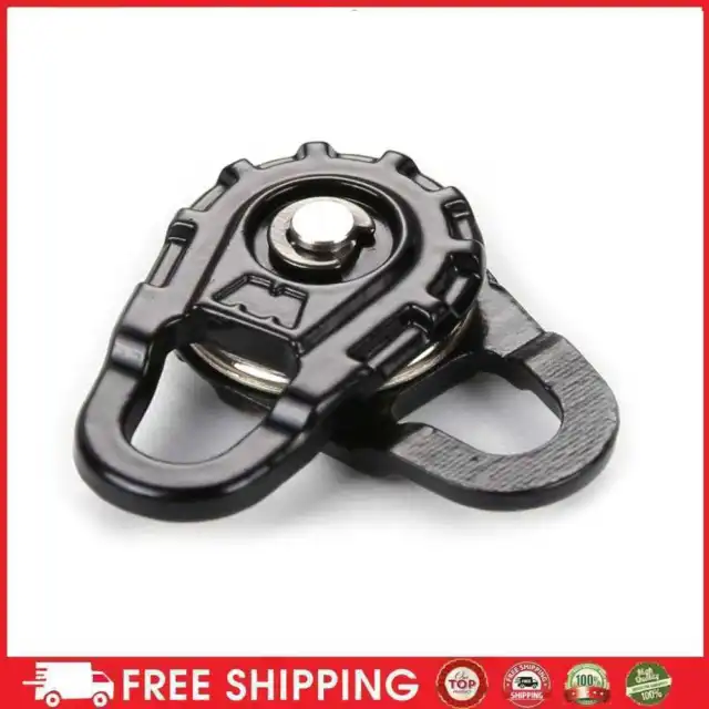 Off Road SUV Recovery Snatch Block Winch Pulley Black for 1/10 RC REDCAT D90 HPI