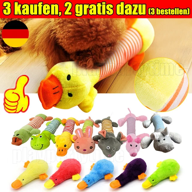 Plüsch Unzerstörbares Haustier Hundespielzeug Kauspielzeug Backenzahnreinigung .