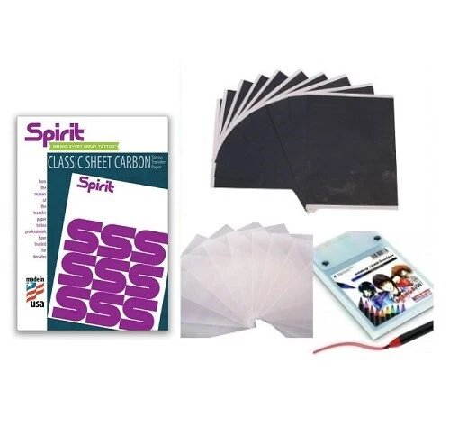 Carta Spirit Ectografica Per Stencil A Mano Libera - Viola - 10pz - Foto 4