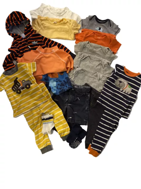 Baby Boy Clothes 9- 12 Month  Lot- 16!Pieces. Carters, Circo, Oshkosh